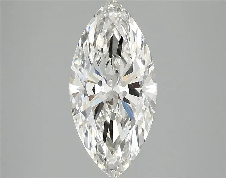 2.50ct Marquise Lab Grown Diamond (Colour G, Clarity VVS2, IGI Certified)