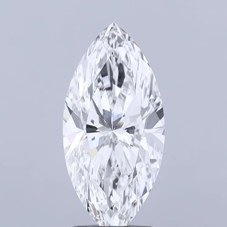 2.50ct Marquise Lab Grown Diamond (Colour G, Clarity VVS2, IGI Certified)