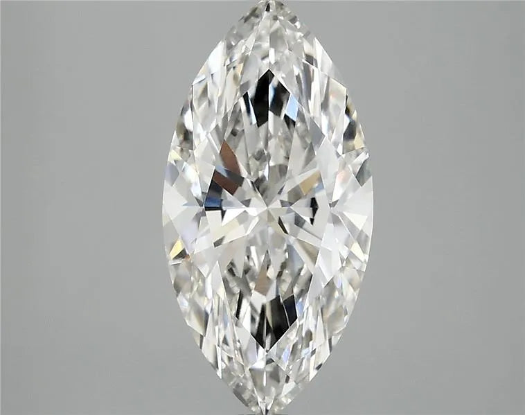 2.50ct Marquise Lab Grown Diamond (Colour G, Clarity VVS2, IGI Certified)