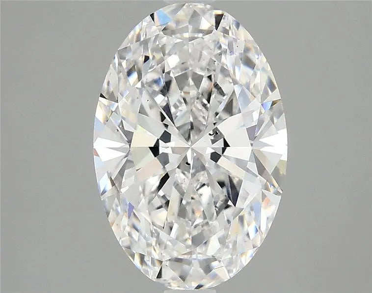 2.50ct Oval Lab Grown Diamond (Colour D, Clarity SI1, IGI Certified)