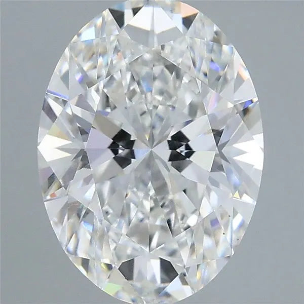 2.50ct Oval Lab Grown Diamond (Colour D, Clarity VS1, IGI Certified)