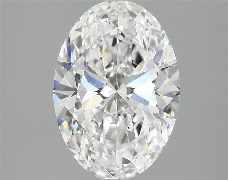 2.50ct Oval Lab Grown Diamond (Colour D, Clarity VS1, IGI Certified)