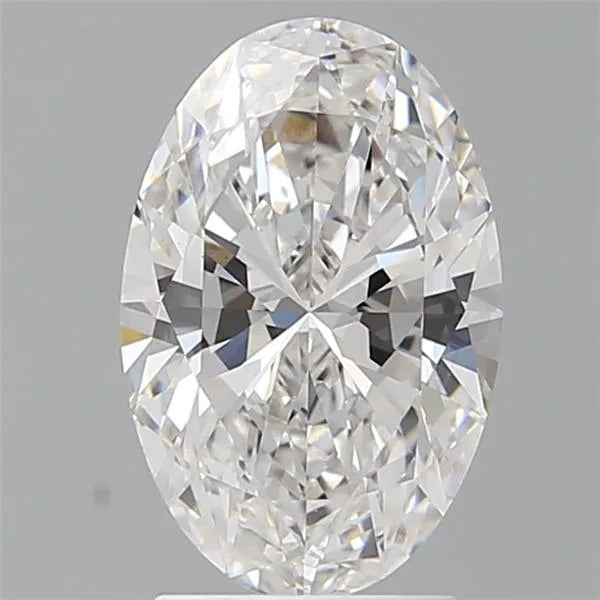 2.50ct Oval Lab Grown Diamond (Colour D, Clarity VS1, IGI Certified)