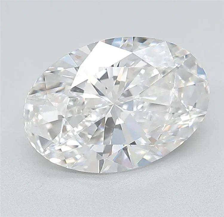 2.50ct Oval Lab Grown Diamond (Colour D, Clarity VVS1, Cut EX, IGI Certified)