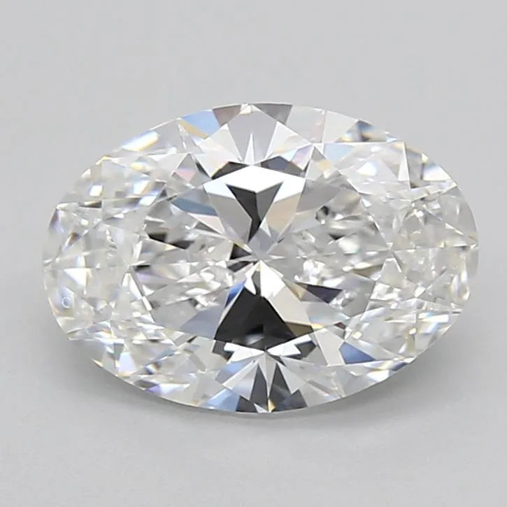 2.50ct Oval Lab Grown Diamond (Colour D, Clarity VVS1, IGI Certified)
