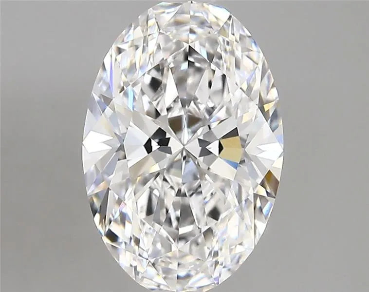 2.50ct Oval Lab Grown Diamond (Colour D, Clarity VVS2, Cut EX, GIA Certified)
