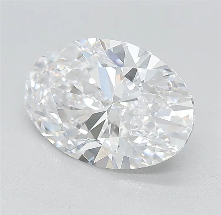 2.50ct Oval Lab Grown Diamond (Colour D, Clarity VVS2, Cut EX, IGI Certified)