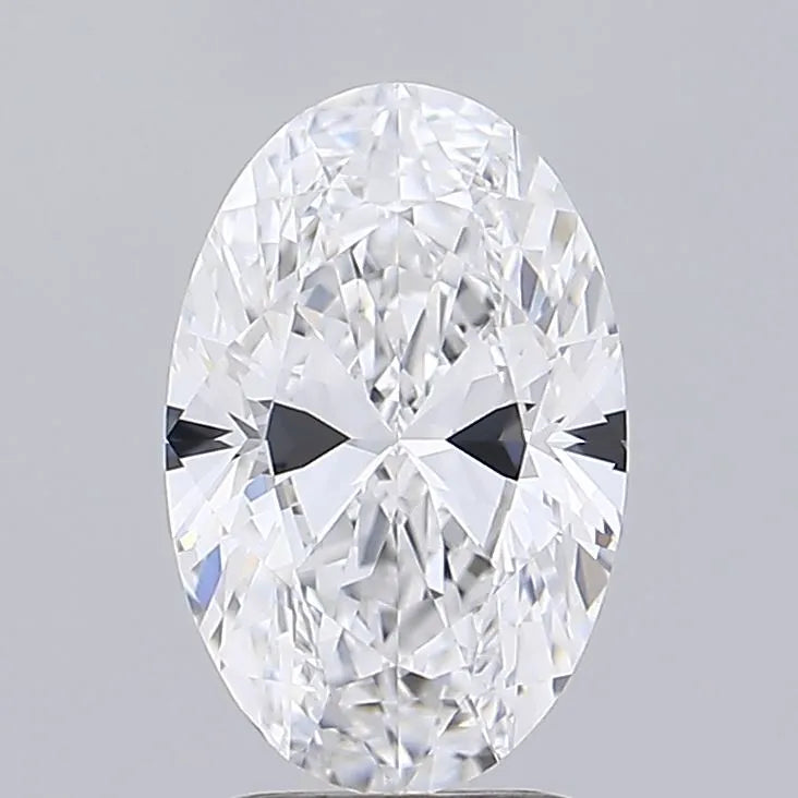 2.50ct Oval Lab Grown Diamond (Colour D, Clarity VVS2, IGI Certified)