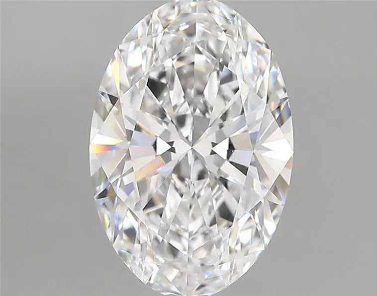 2.50ct Oval Lab Grown Diamond (Colour D, Clarity VVS2, IGI Certified)