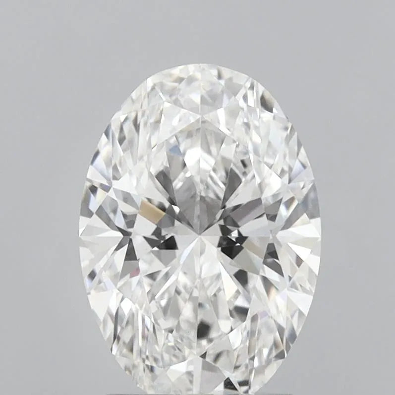 2.50ct Oval Lab Grown Diamond (Colour D, Clarity VVS2, IGI Certified)