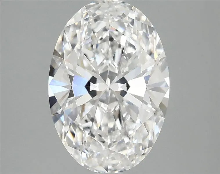2.50ct Oval Lab Grown Diamond (Colour D, Clarity VVS2, IGI Certified)