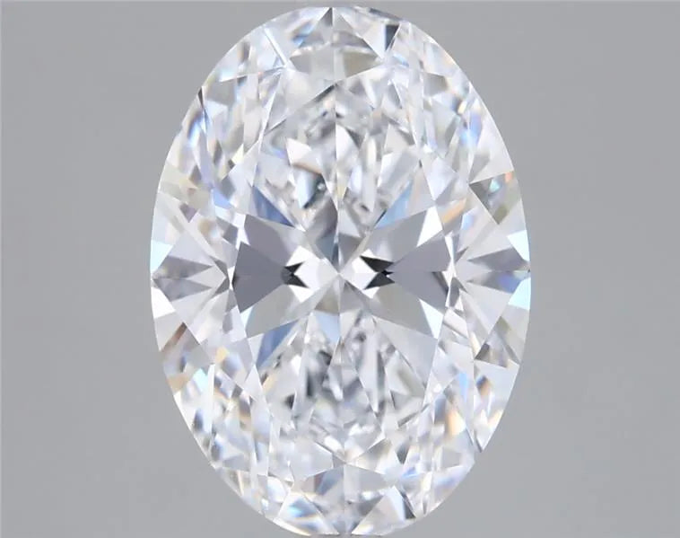 2.50ct Oval Lab Grown Diamond (Colour D, Clarity VVS2, IGI Certified)