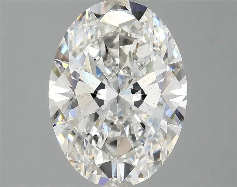 2.50ct Oval Lab Grown Diamond (Colour E, Clarity SI1, IGI Certified)