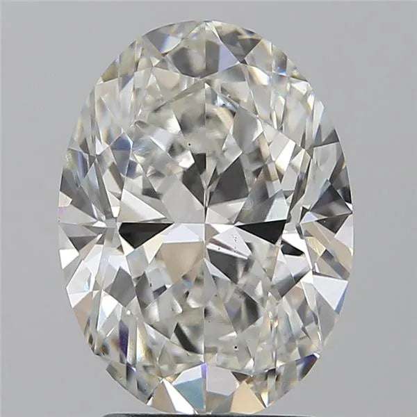 2.50ct Oval Lab Grown Diamond (Colour E, Clarity VS2, IGI Certified)