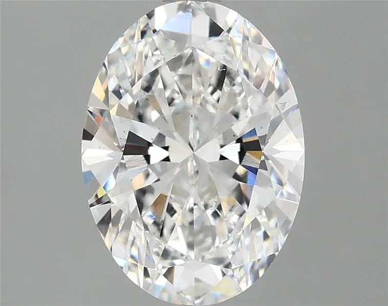2.50ct Oval Lab Grown Diamond (Colour E, Clarity VS2, IGI Certified)
