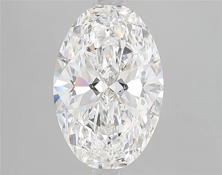 2.50ct Oval Lab Grown Diamond (Colour E, Clarity VVS1, IGI Certified)