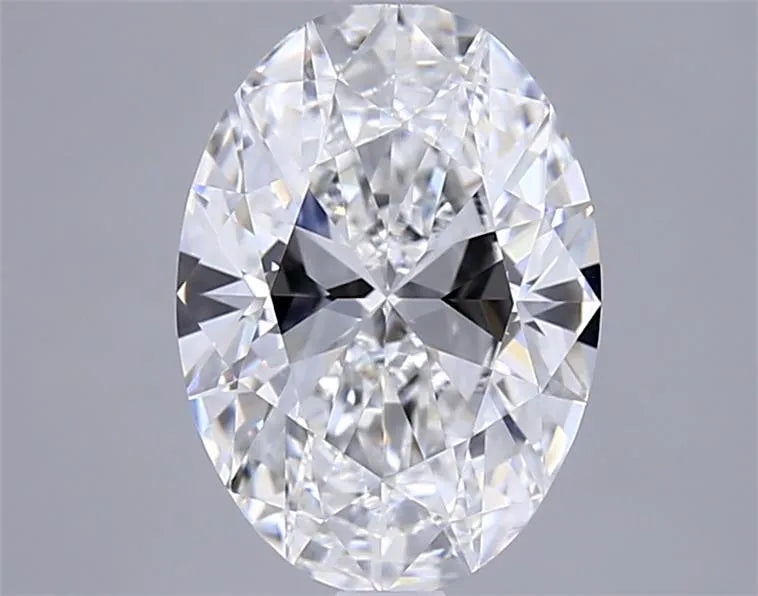 2.50ct Oval Lab Grown Diamond (Colour E, Clarity VVS1, IGI Certified)