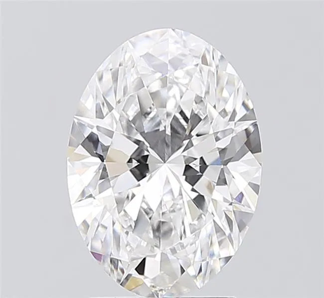 2.50ct Oval Lab Grown Diamond (Colour E, Clarity VVS2, GIA Certified)