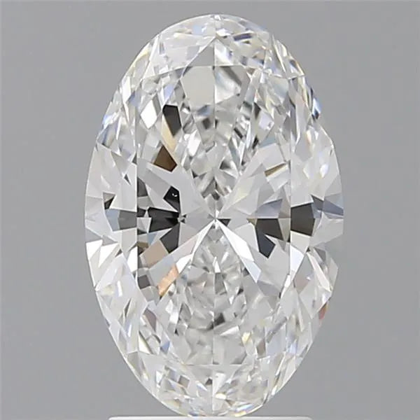 2.50ct Oval Lab Grown Diamond (Colour E, Clarity VVS2, IGI Certified)