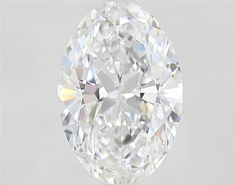 2.50ct Oval Lab Grown Diamond (Colour E, Clarity VVS2, IGI Certified)