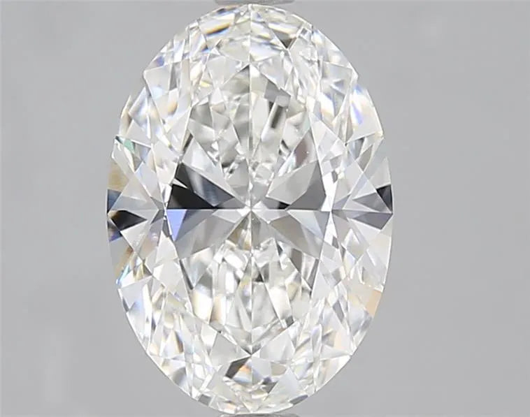 2.50ct Oval Lab Grown Diamond (Colour E, Clarity VVS2, IGI Certified)