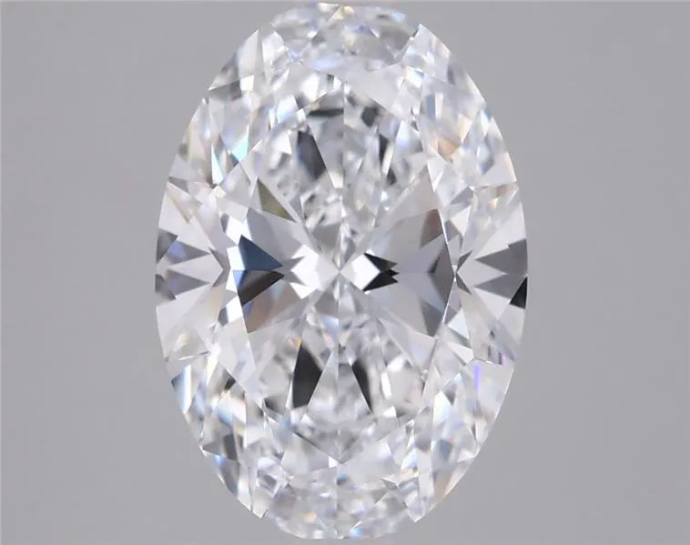2.50ct Oval Lab Grown Diamond (Colour E, Clarity VVS2, IGI Certified)