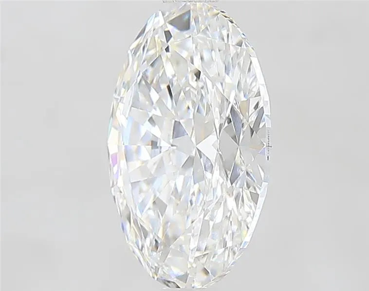 2.50ct Oval Lab Grown Diamond (Colour E, Clarity VVS2, IGI Certified)