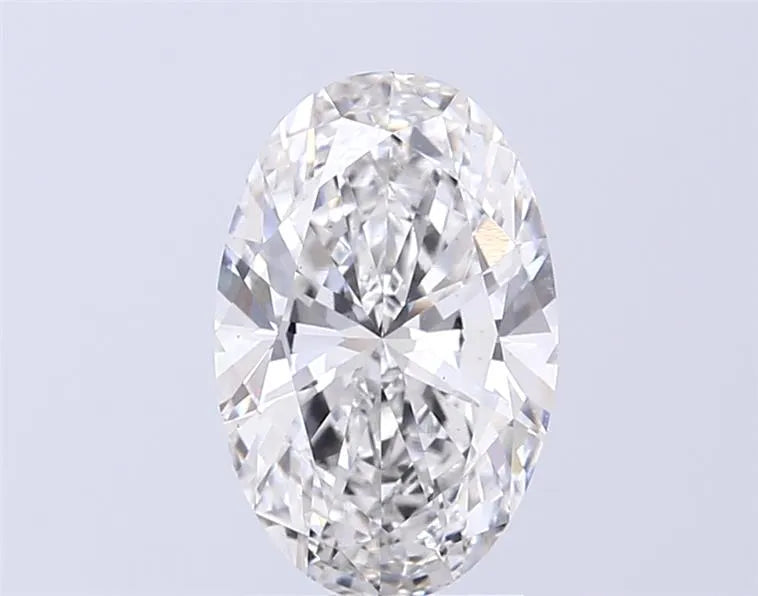 2.50ct Oval Lab Grown Diamond (Colour F, Clarity VS2, IGI Certified)