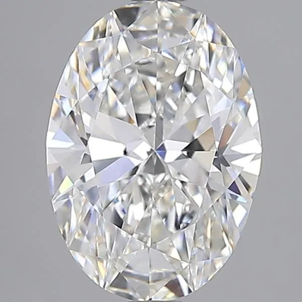 2.50ct Oval Lab Grown Diamond (Colour F, Clarity VVS1, IGI Certified)
