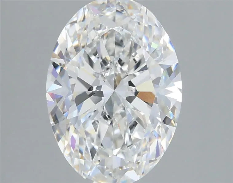 2.50ct Oval Lab Grown Diamond (Colour F, Clarity VVS2, IGI Certified)