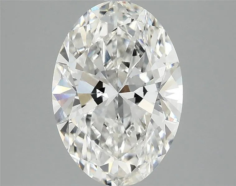2.50ct Oval Lab Grown Diamond (Colour F, Clarity VVS2, IGI Certified)