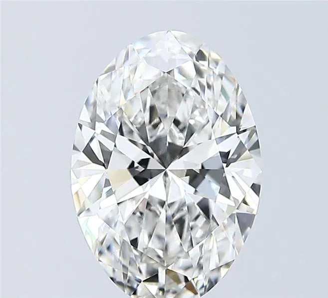 2.50ct Oval Lab Grown Diamond (Colour F, Clarity VVS2, IGI Certified)