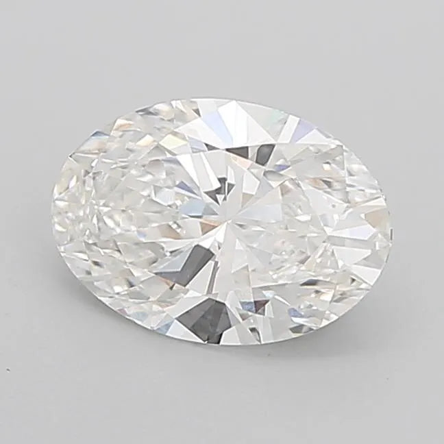 2.50ct Oval Lab Grown Diamond (Colour F, Clarity VVS2, IGI Certified)