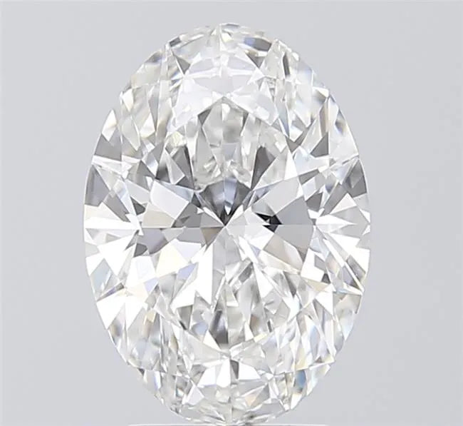 2.50ct Oval Lab Grown Diamond (Colour F, Clarity VVS2, IGI Certified)