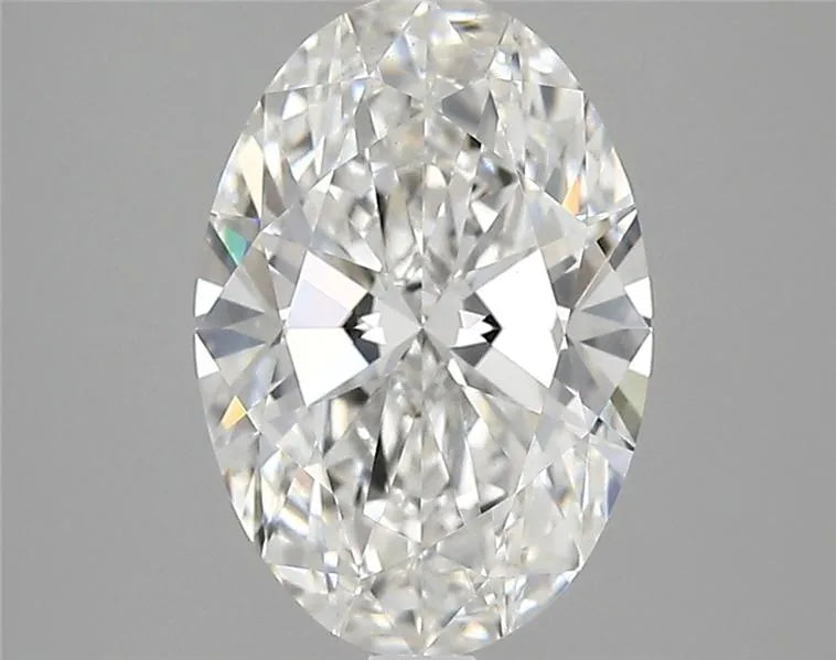 2.50ct Oval Lab Grown Diamond (Colour F, Clarity VVS2, IGI Certified)