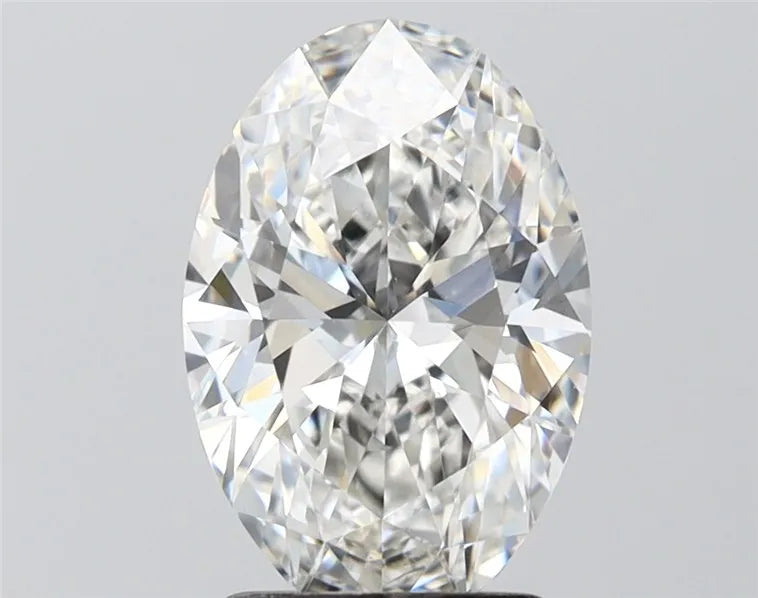 2.50ct Oval Lab Grown Diamond (Colour F, Clarity VVS2, IGI Certified)