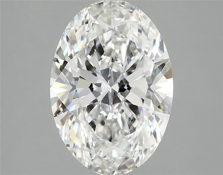 2.50ct Oval Lab Grown Diamond (Colour F, Clarity VVS2, IGI Certified)