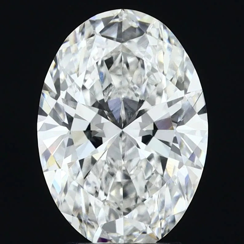 2.50ct Oval Lab Grown Diamond (Colour F, Clarity VVS2, IGI Certified)