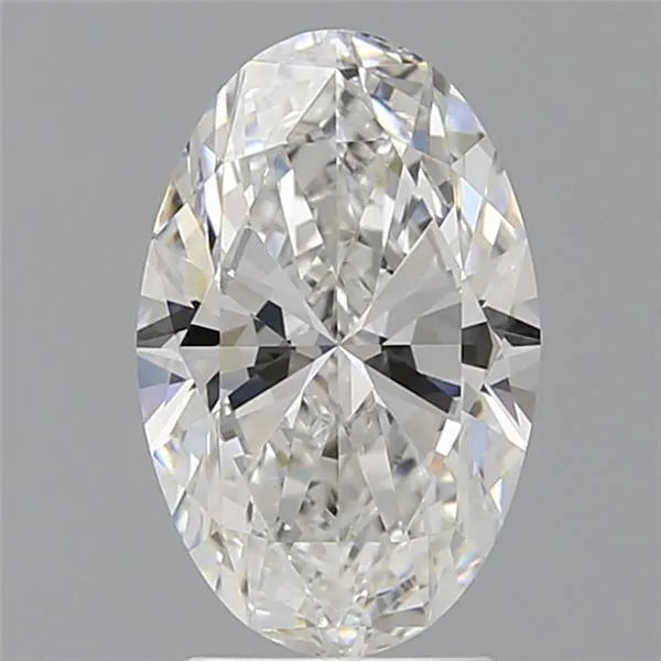 2.50ct Oval Lab Grown Diamond (Colour F, Clarity VVS2, IGI Certified)