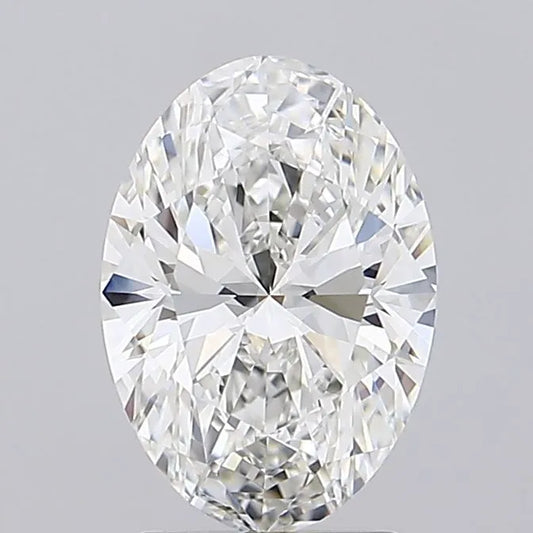 2.50ct Oval Lab Grown Diamond (Colour G, Clarity IF, IGI Certified)