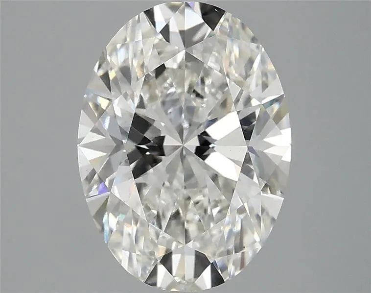 2.50ct Oval Lab Grown Diamond (Colour G, Clarity VS2, IGI Certified)