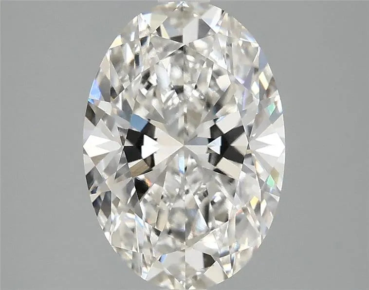 2.50ct Oval Lab Grown Diamond (Colour G, Clarity VVS2, IGI Certified)