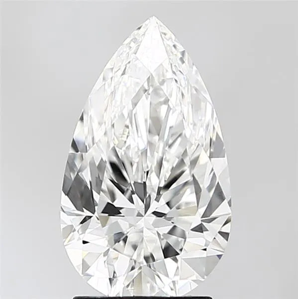 2.50ct Pear Lab Grown Diamond (Colour E, Clarity VS1, IGI Certified)