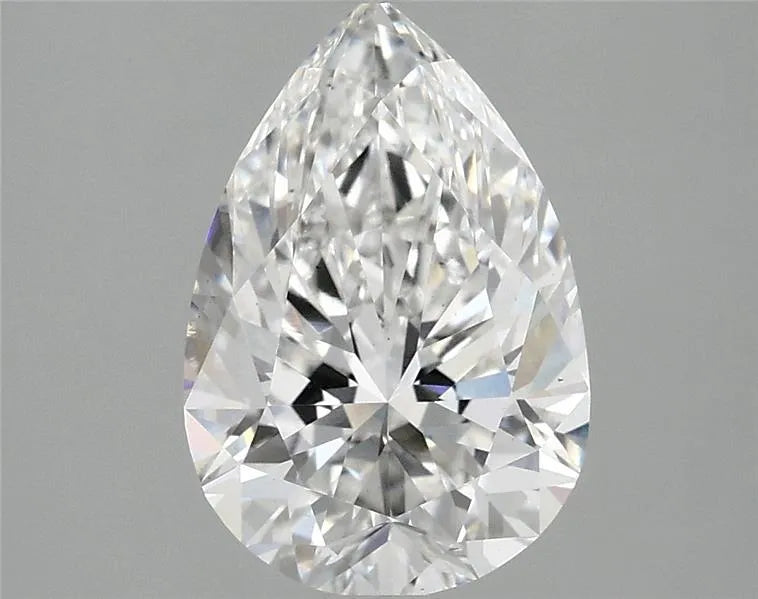 2.50ct Pear Lab Grown Diamond (Colour E, Clarity VS2, IGI Certified)