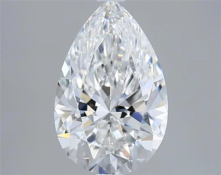 2.50ct Pear Lab Grown Diamond (Colour E, Clarity VVS1, IGI Certified)