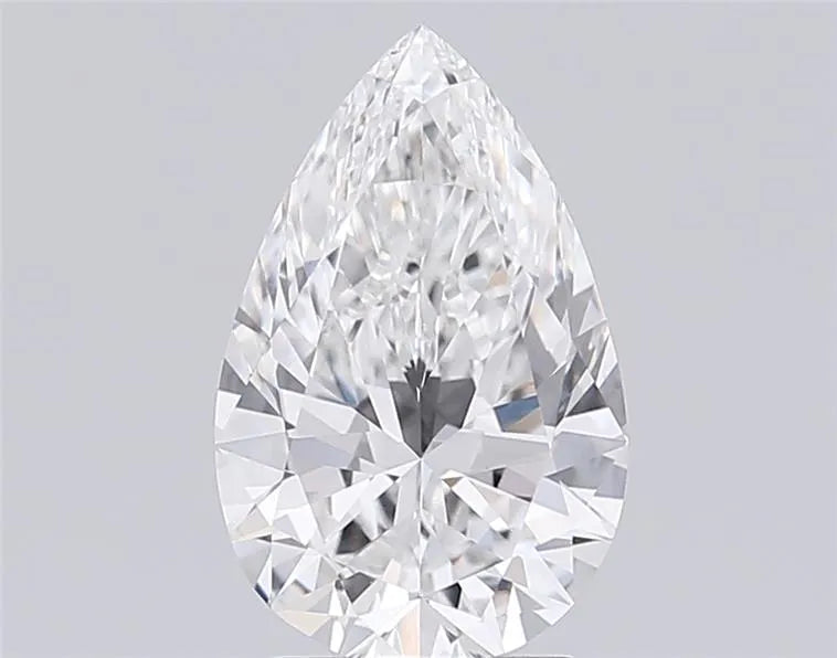 2.50ct Pear Lab Grown Diamond (Colour E, Clarity VVS1, IGI Certified)