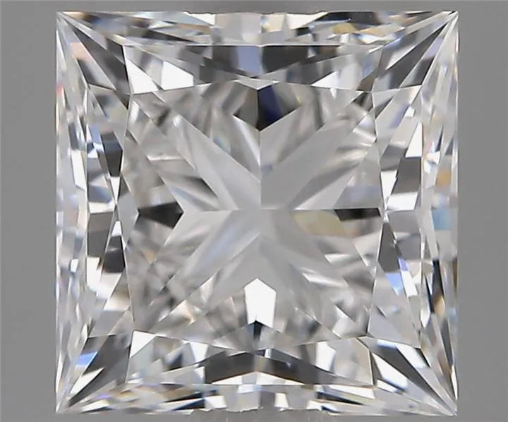 2.50ct Princess Lab Grown Diamond (Colour E, Clarity VVS2, GIA Certified)