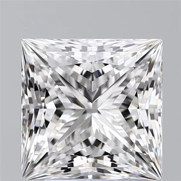 2.50ct Princess Lab Grown Diamond (Colour E, Clarity VVS2, IGI Certified)