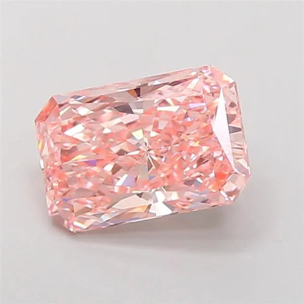 2.50ct Radiant Lab Grown Diamond (Colour Fancy Intense Pink, Clarity VS1, IGI Certified)