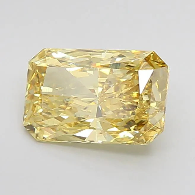 2.50ct Radiant Lab Grown Diamond (Colour Fancy Vivid Yellow, Clarity VS2, IGI Certified)